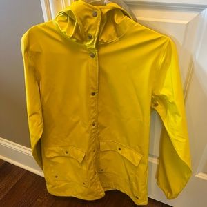Herschel Supply Co yellow raincoat